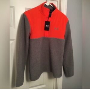 Under Armour Bold Orange and Gray Jacket